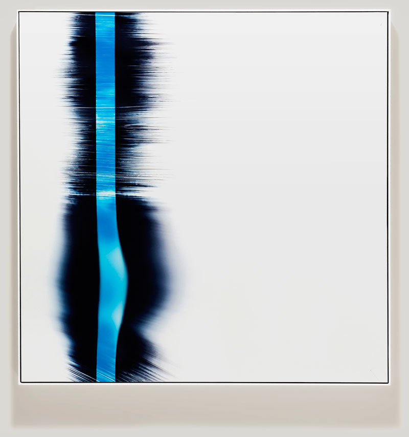 minimalist color photogram titled; Arrangement Order by artist Richard Slechta