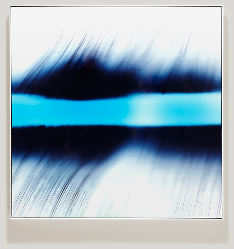 minimalist color photogram titled; Maillard Activities by artist Richard Slechta