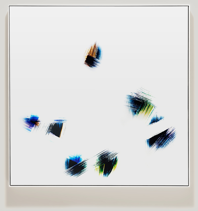 minimalist photogram titled: Net Volumes