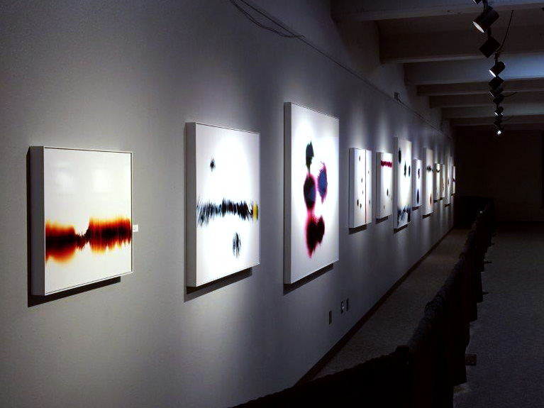 Solo exhibition of Slechta's photograms at Science Spectrum, TX