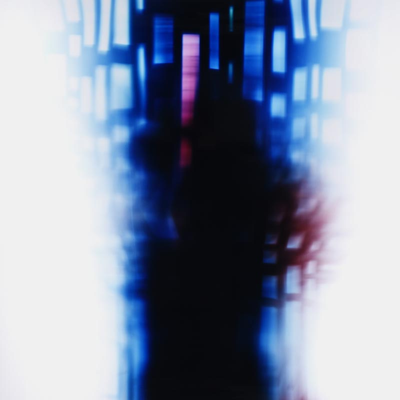 Stasis Dissipation, Panel 1 of 3, 30 x 30 inches (each panel), light on photo paper, ©2020